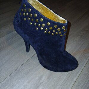 Studded Suede Boots